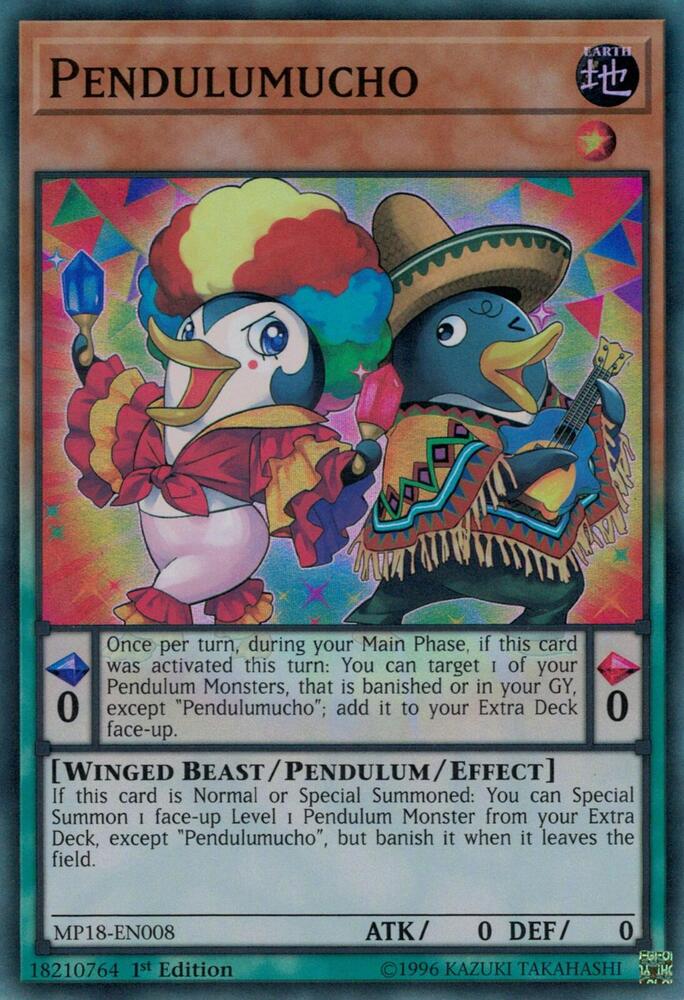 Pendulumucho MP18-EN008 card from 2018 Mega-Tins Mega Pack