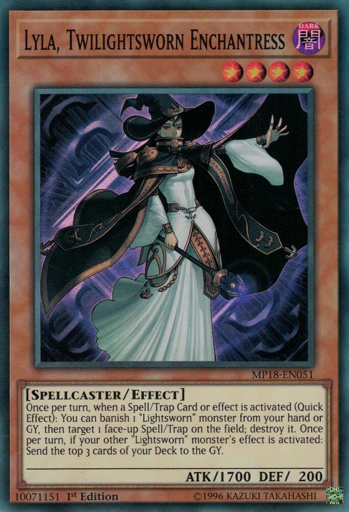 Lyla, Twilightsworn Enchantress MP18-EN051 card from 2018 Mega-Tins Mega Pack