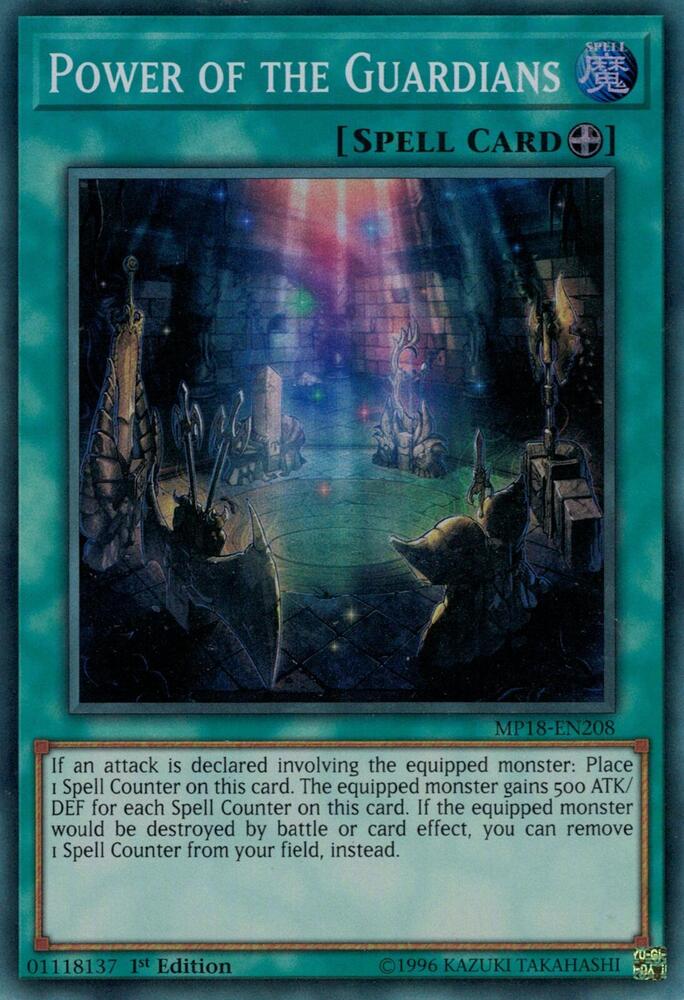 Power of the Guardians MP18-EN208 card from 2018 Mega-Tins Mega Pack