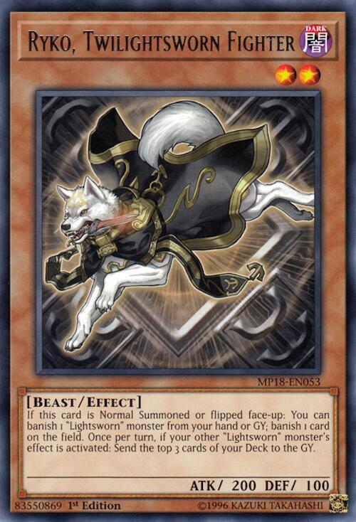 Ryko, Twilightsworn Fighter MP18-EN053 card from 2018 Mega-Tins Mega Pack