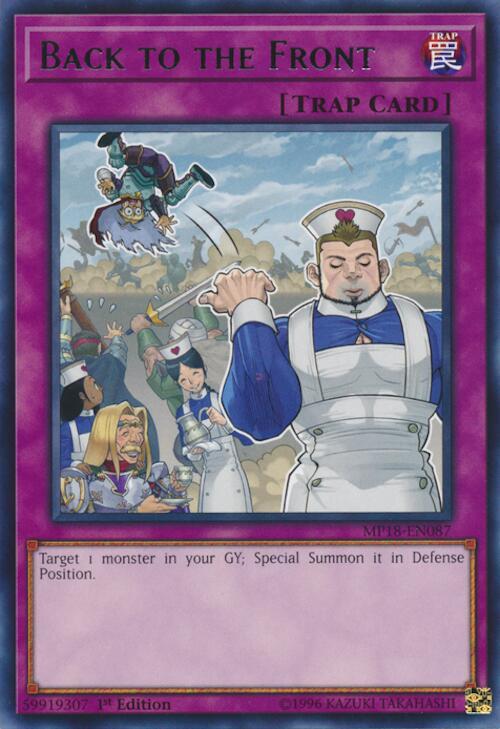 Back to the Front MP18-EN087 card from 2018 Mega-Tins Mega Pack