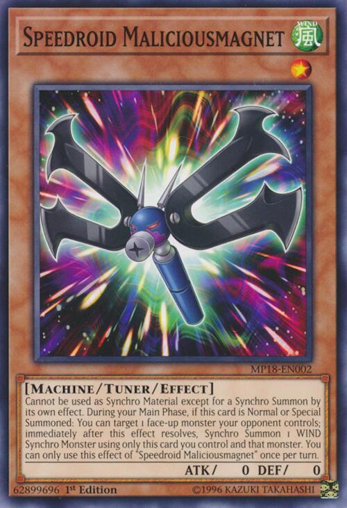 Speedroid Maliciousmagnet MP18-EN002 card from 2018 Mega-Tins Mega Pack
