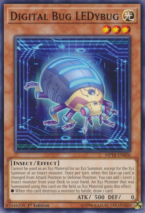 Digital Bug LEDybug MP18-EN006 card from 2018 Mega-Tins Mega Pack