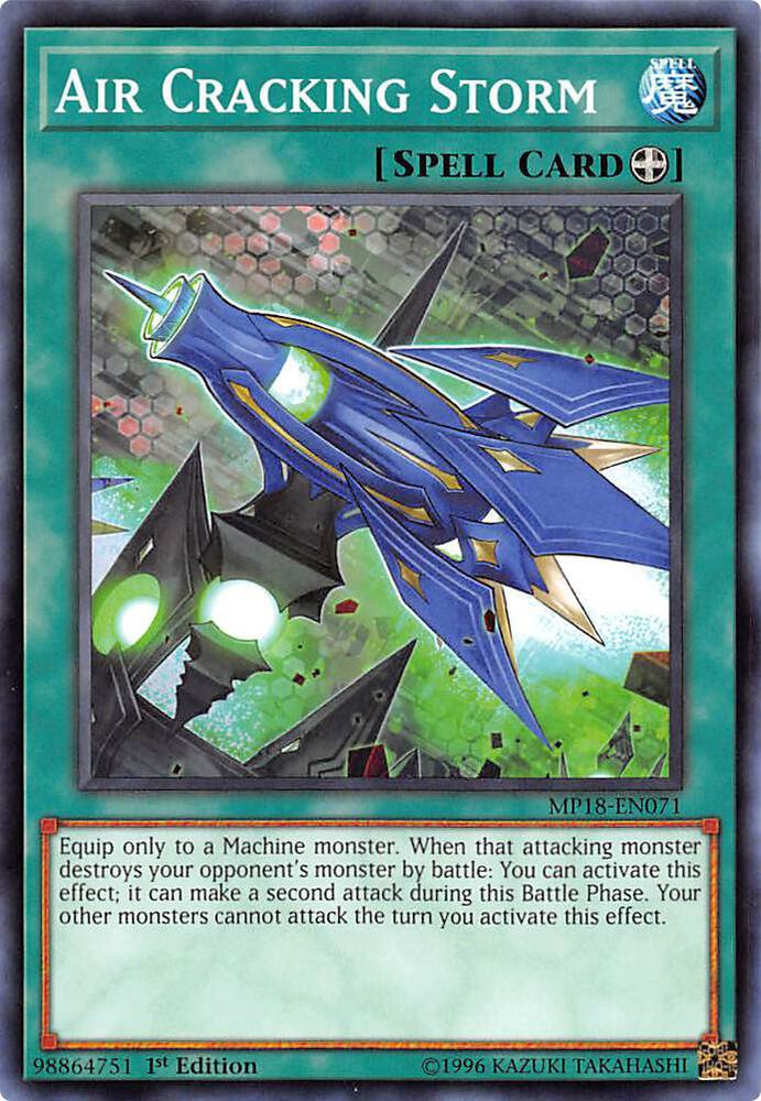 Air Cracking Storm MP18-EN071 card from 2018 Mega-Tins Mega Pack