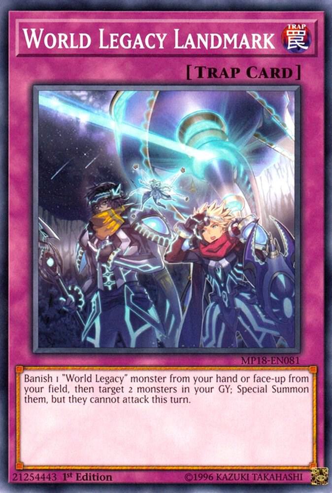 World Legacy Landmark MP18-EN081 card from 2018 Mega-Tins Mega Pack