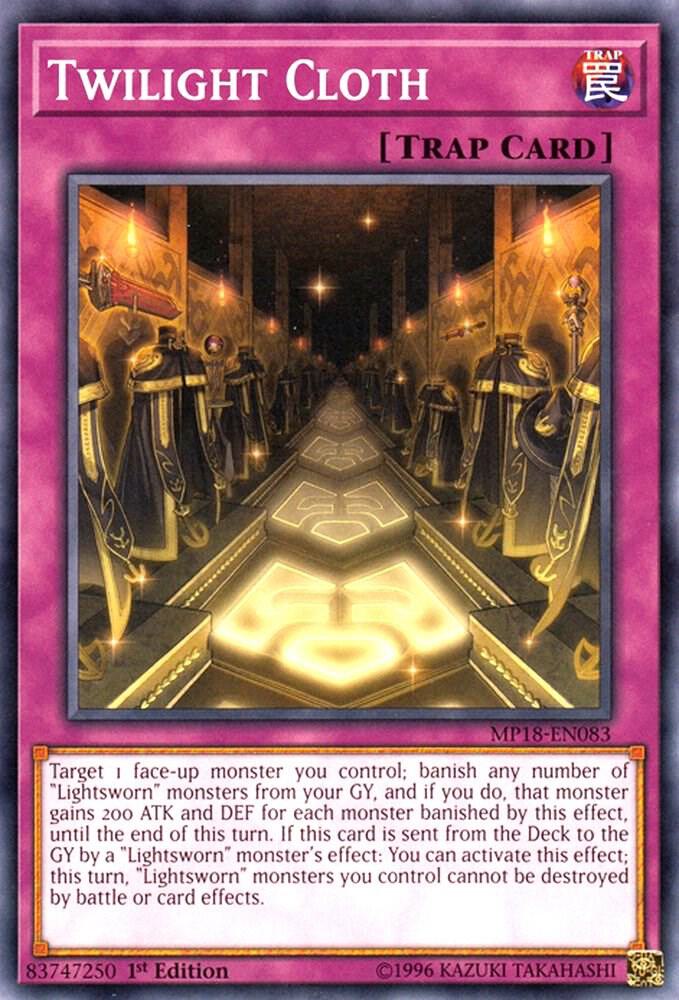 Twilight Cloth MP18-EN083 card from 2018 Mega-Tins Mega Pack