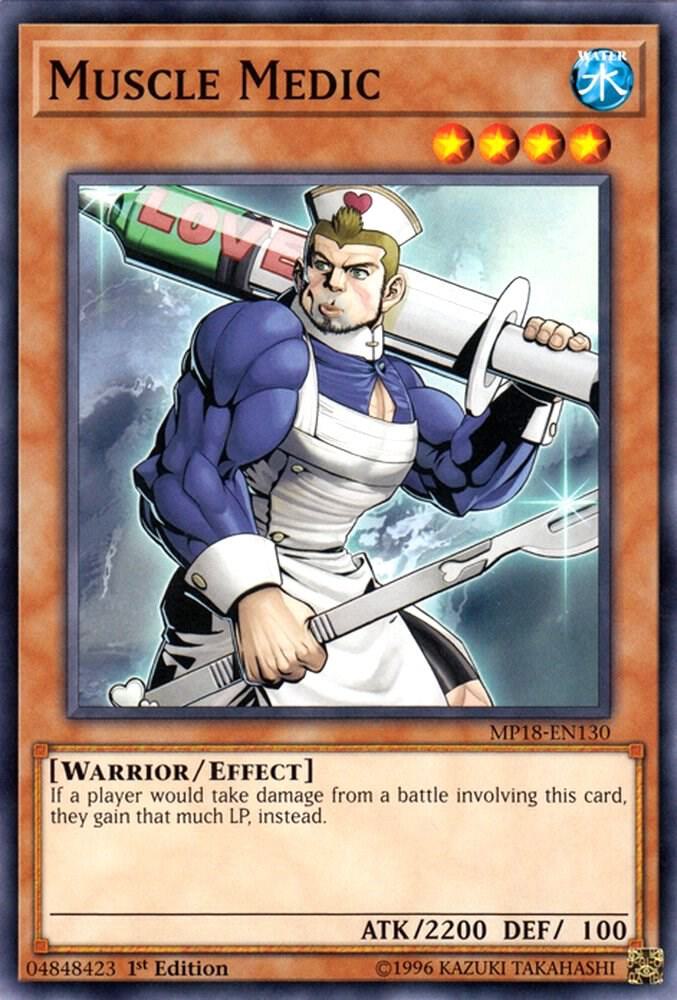 Muscle Medic MP18-EN130 card from 2018 Mega-Tins Mega Pack
