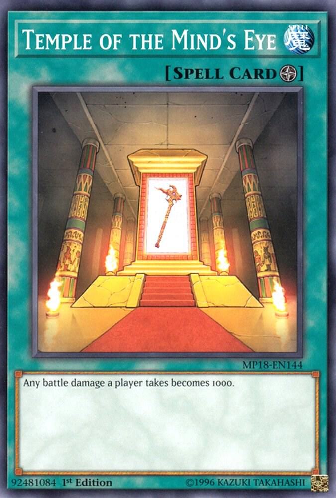 Temple of the Mind's Eye MP18-EN144 card from 2018 Mega-Tins Mega Pack