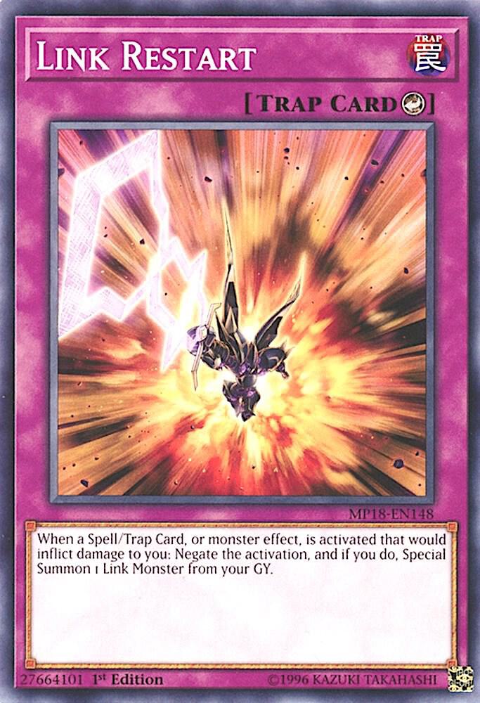 Link Restart MP18-EN148 card from 2018 Mega-Tins Mega Pack