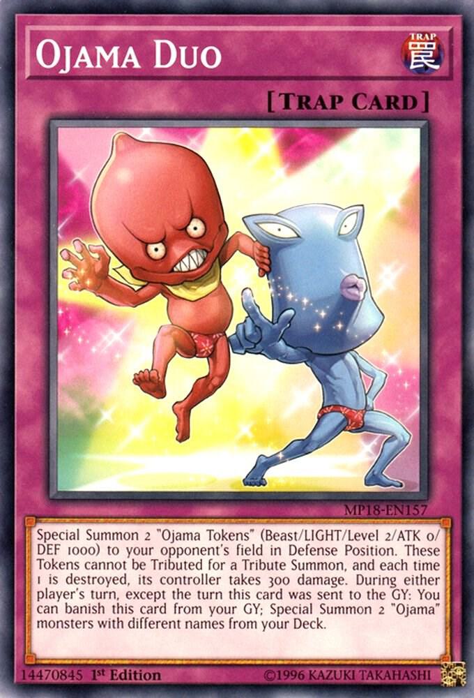 Ojama Duo MP18-EN157 card from 2018 Mega-Tins Mega Pack