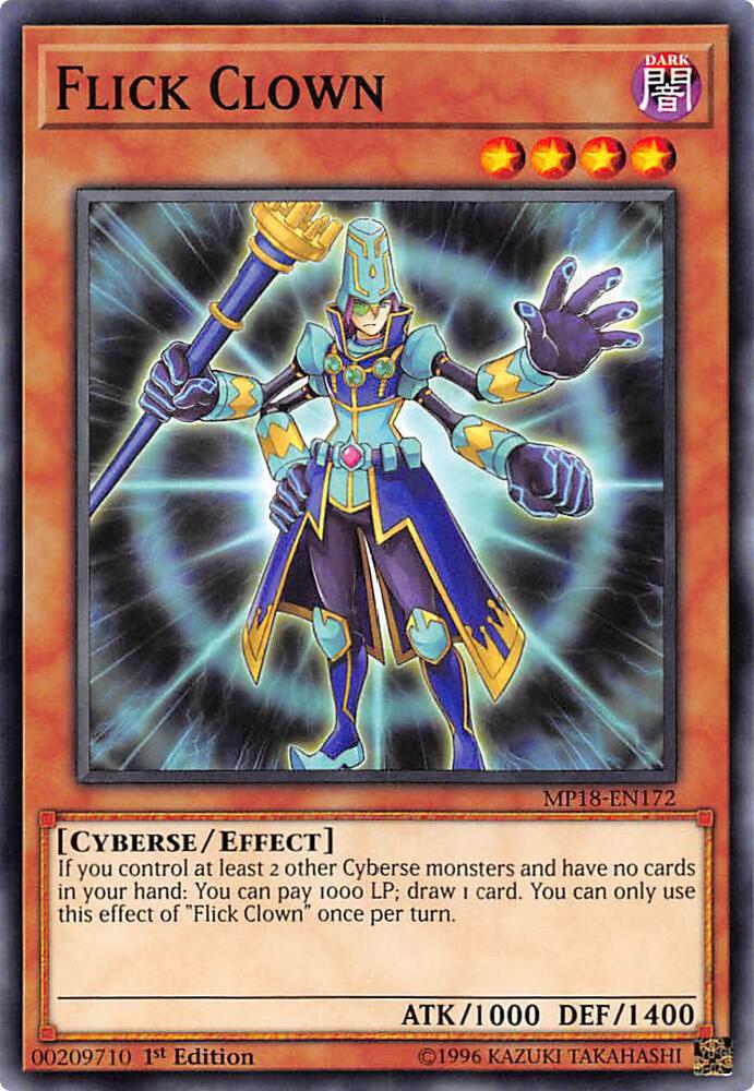 Flick Clown MP18-EN172 card from 2018 Mega-Tins Mega Pack