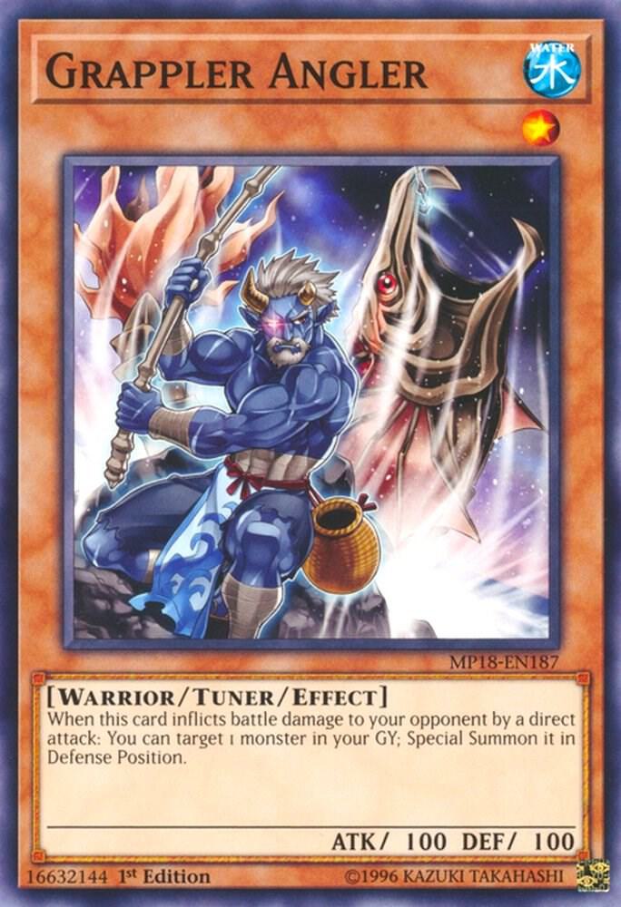 Grappler Angler MP18-EN187 card from 2018 Mega-Tins Mega Pack