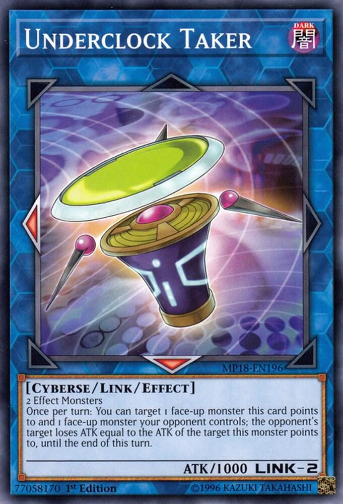 Underclock Taker MP18-EN196 card from 2018 Mega-Tins Mega Pack