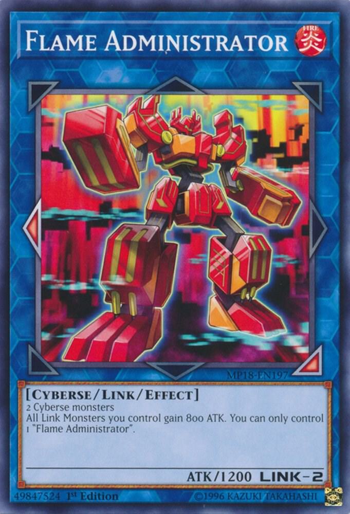 Flame Administrator MP18-EN197 card from 2018 Mega-Tins Mega Pack