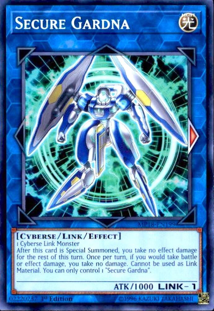 Secure Gardna MP18-EN199 card from 2018 Mega-Tins Mega Pack