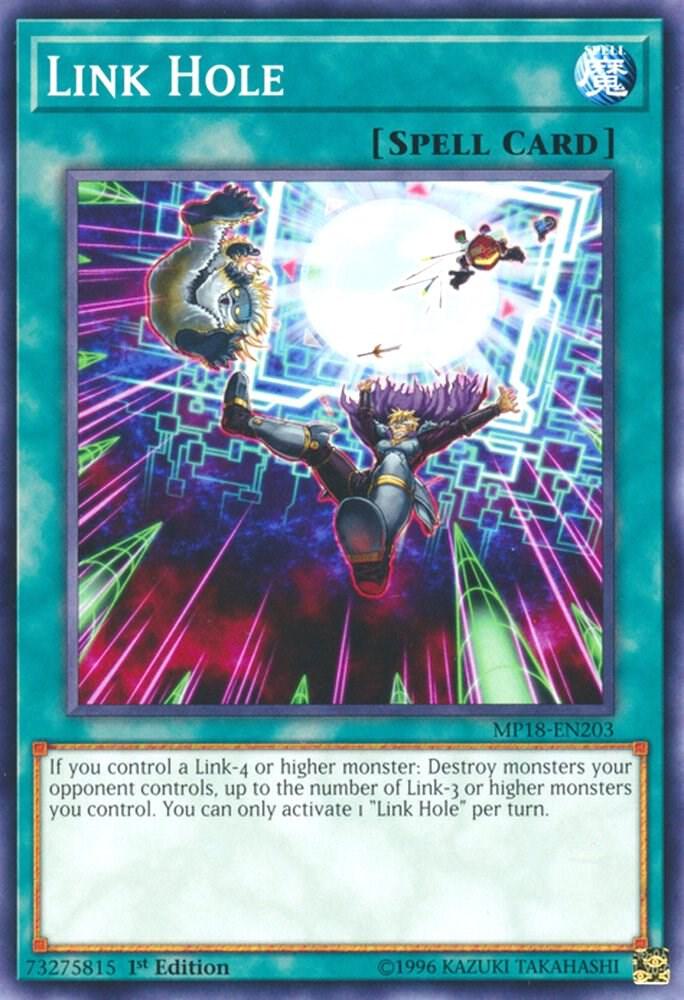 Link Hole MP18-EN203 card from 2018 Mega-Tins Mega Pack