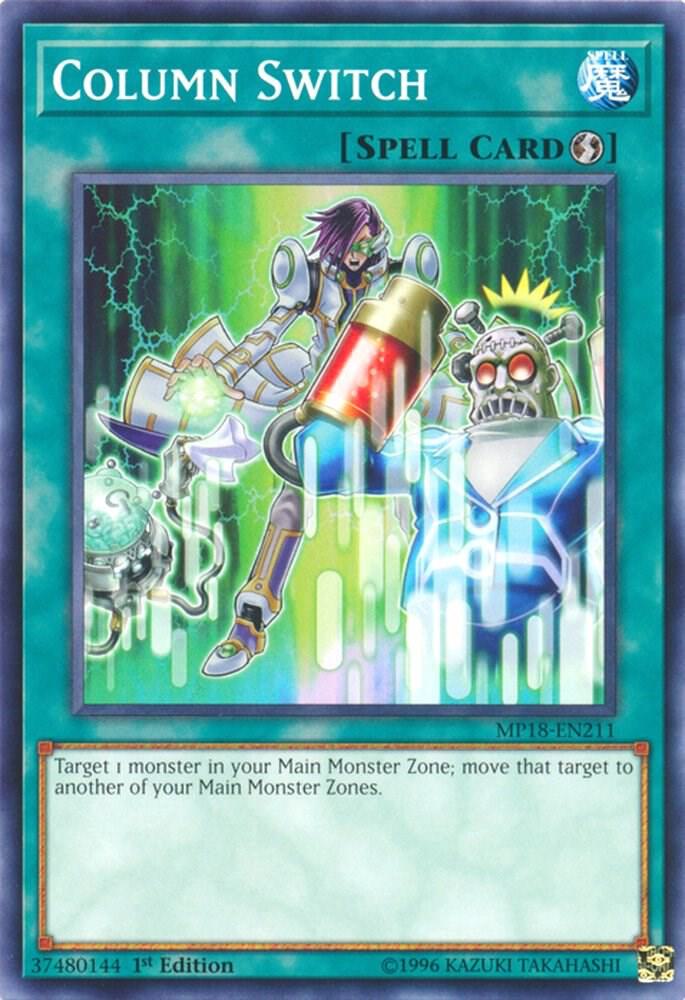 Column Switch MP18-EN211 card from 2018 Mega-Tins Mega Pack