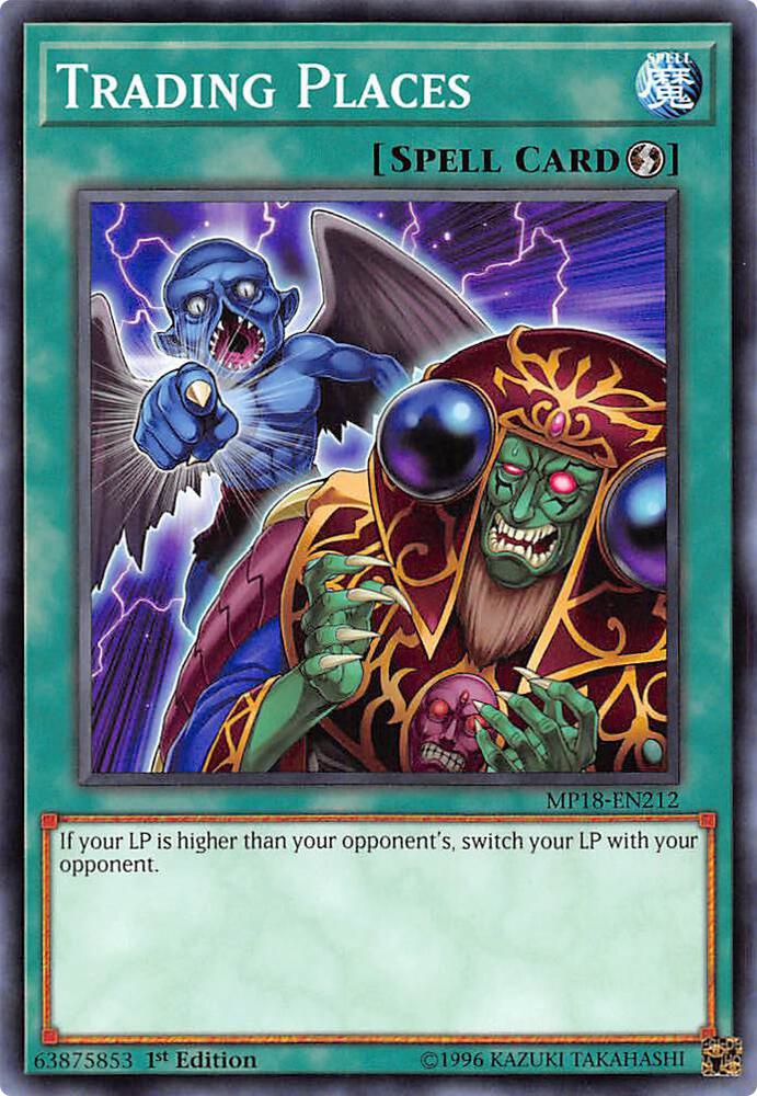 Trading Places MP18-EN212 card from 2018 Mega-Tins Mega Pack