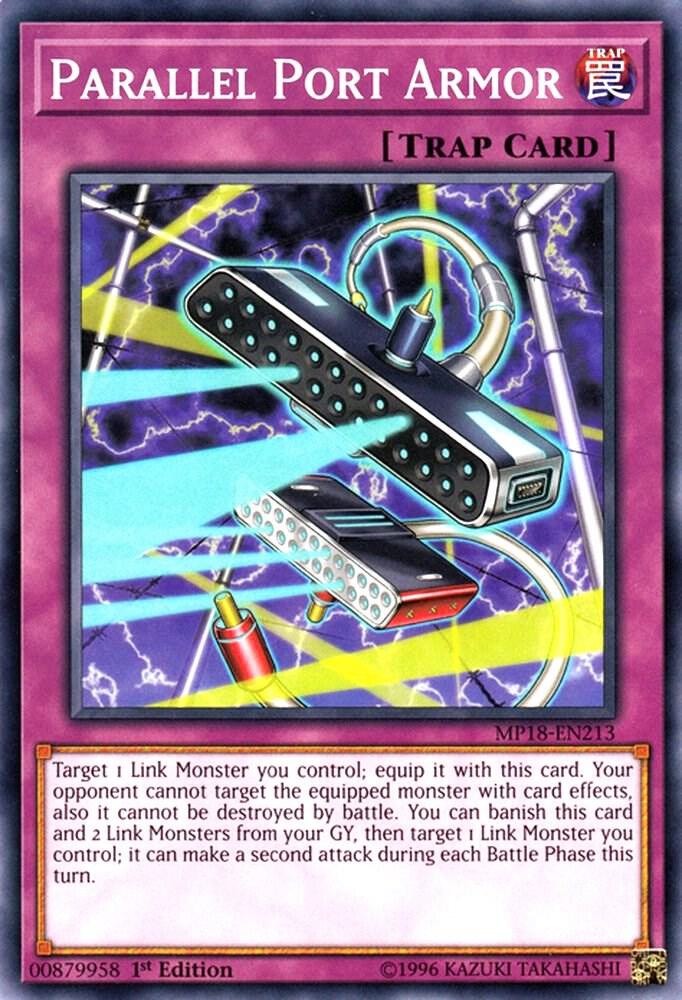 Parallel Port Armor MP18-EN213 card from 2018 Mega-Tins Mega Pack