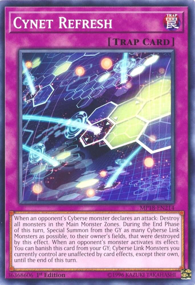 Cynet Refresh MP18-EN214 card from 2018 Mega-Tins Mega Pack