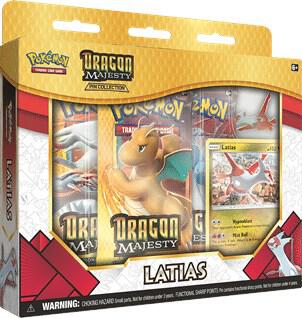 Dragon Majesty Pin Collection [Latias] card from Dragon Majesty