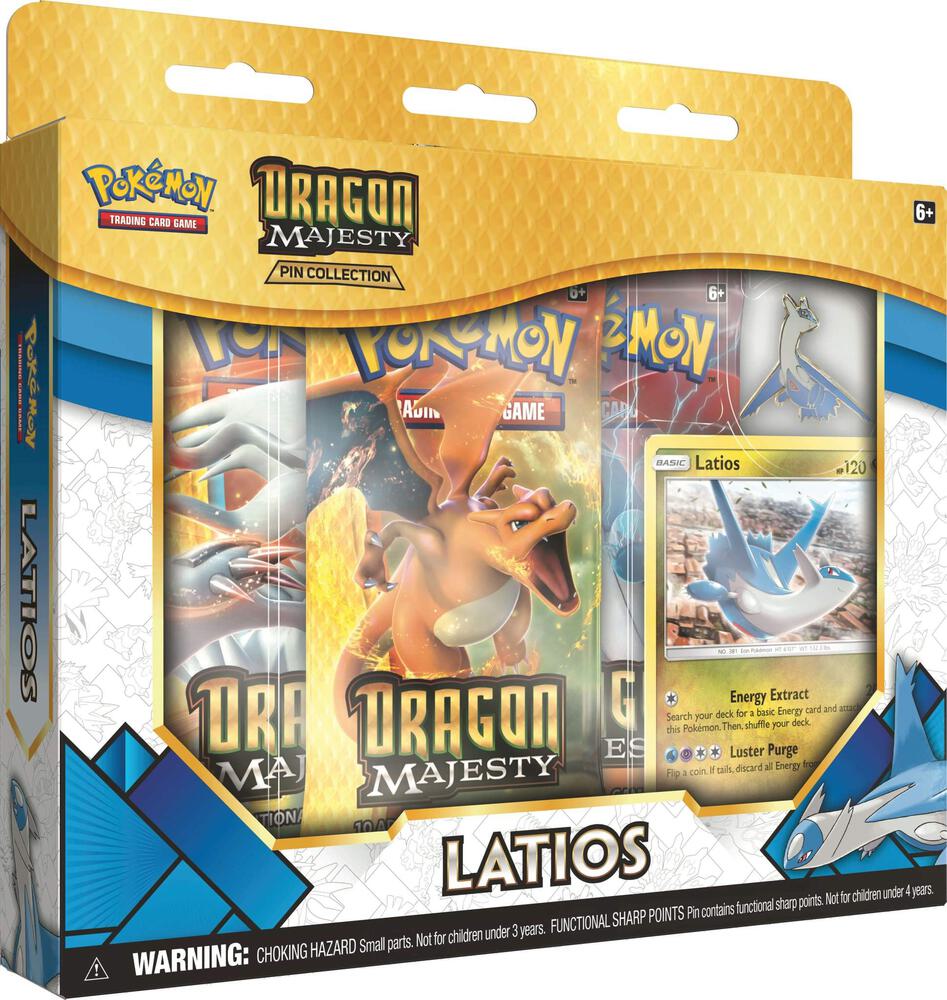 Dragon Majesty Pin Collection [Latios] card from Dragon Majesty