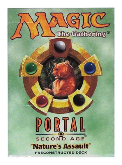 Portal Second Age Theme Deck - Nature's Assault card from Portal Second Age