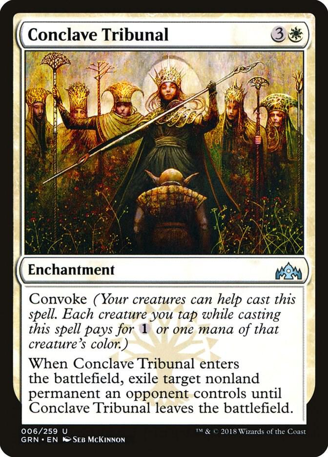 Conclave Tribunal 6 card from Guilds of Ravnica