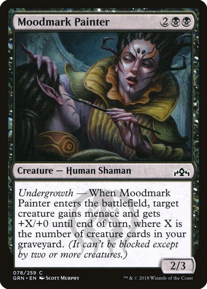 Moodmark Painter 78 card from Guilds of Ravnica