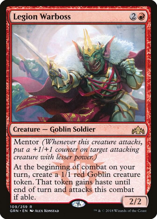 Legion Warboss 109 card from Guilds of Ravnica