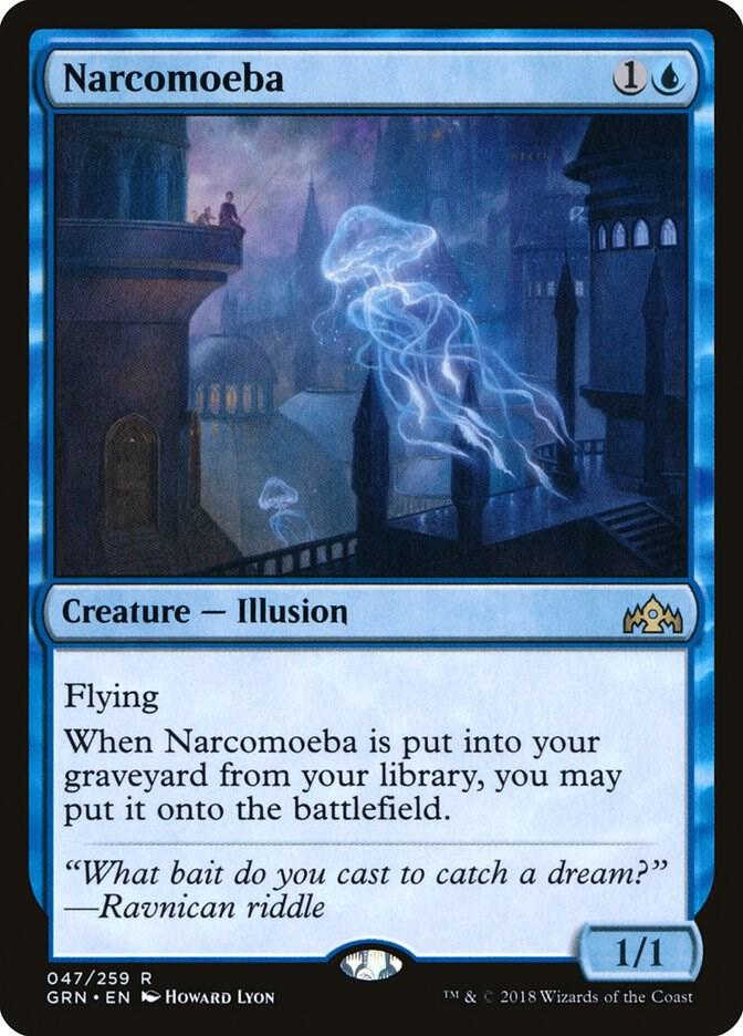 Narcomoeba 47 card from Guilds of Ravnica