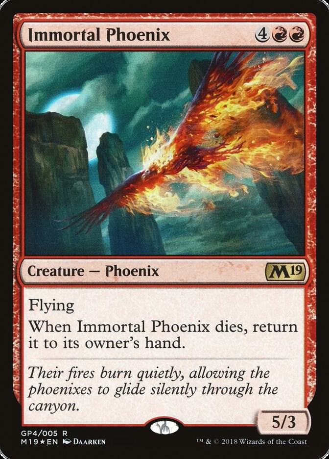 Immortal Phoenix (2018 Gift Pack) GP4 card from Gift Boxes and Promos