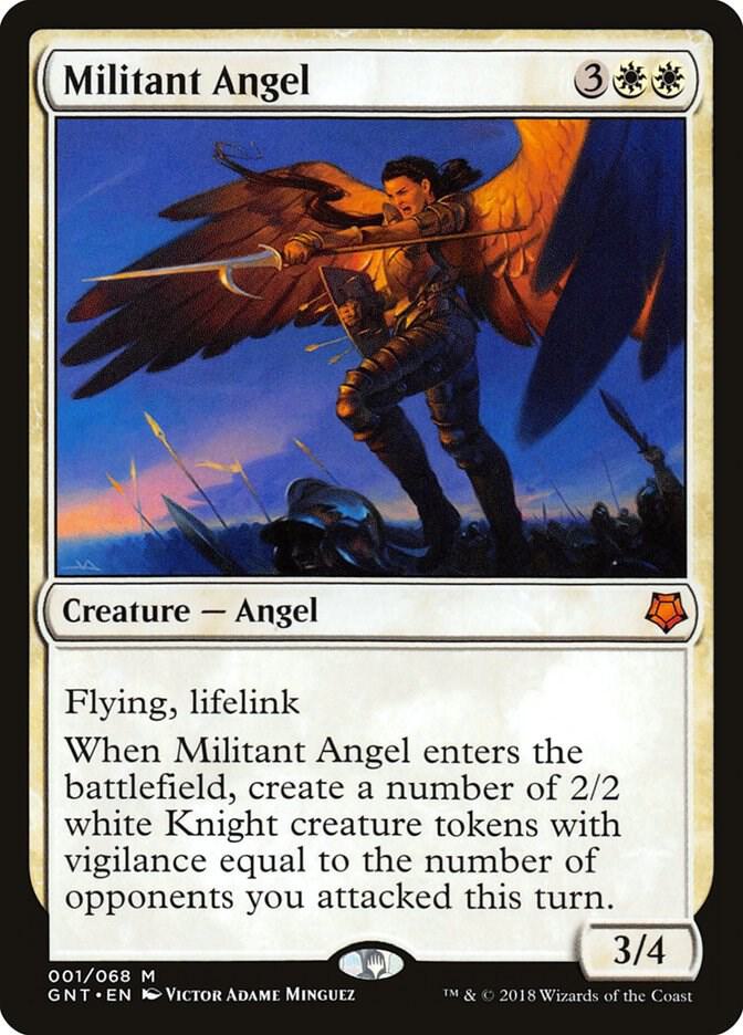 Militant Angel 1 card from Magic Game Night