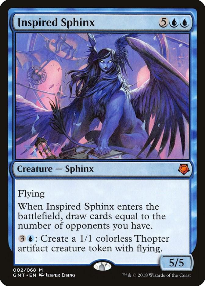 Inspired Sphinx 2 card from Magic Game Night