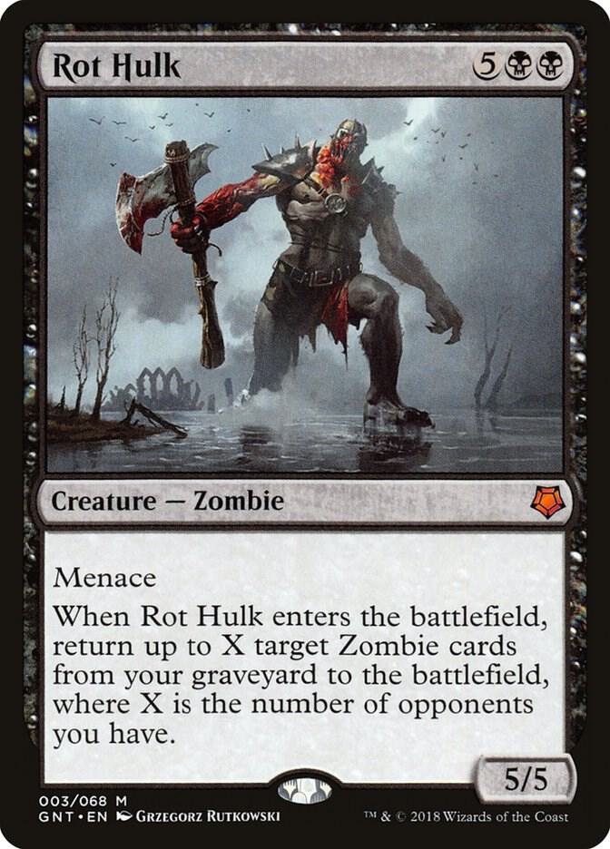 Rot Hulk 3 card from Magic Game Night