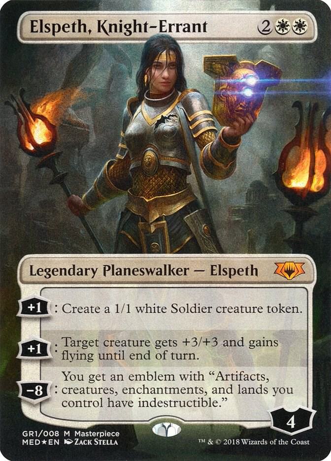 Elspeth, Knight-Errant GR1 card from Mythic Edition: Guilds of Ravnica