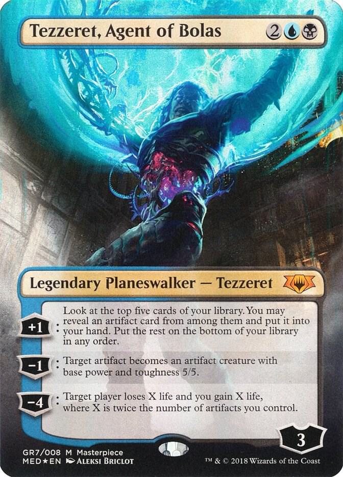 Tezzeret, Agent of Bolas GR7 card from Mythic Edition: Guilds of Ravnica