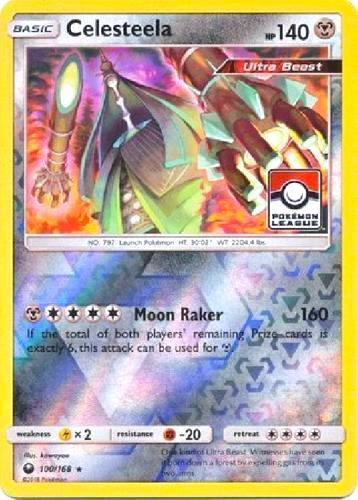 Celesteela (Pokemon League) 100/168 card from League & Championship Cards