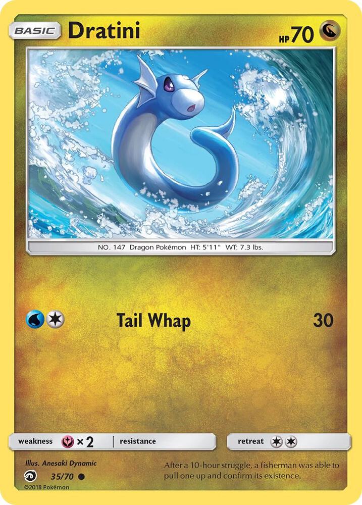 Dratini (35) 35/70 card from Dragon Majesty
