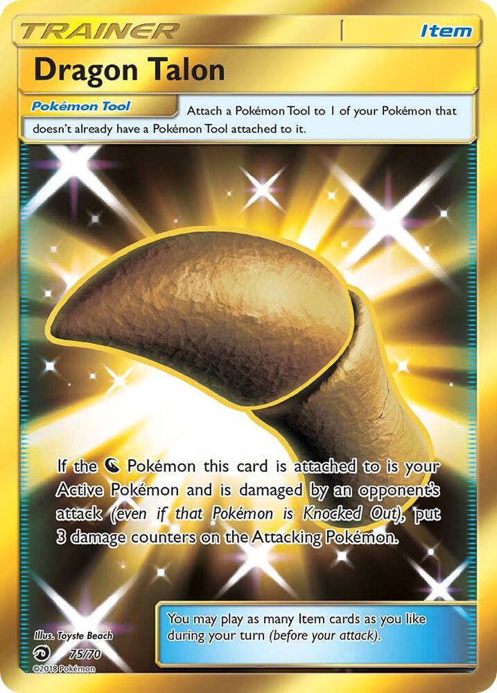 Dragon Talon (Secret) 75/70 card from Dragon Majesty