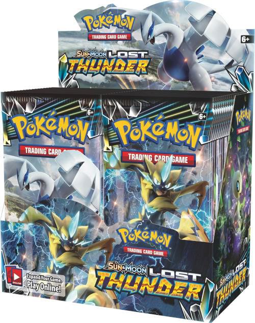 Lost Thunder Booster Box card from SM - Lost Thunder