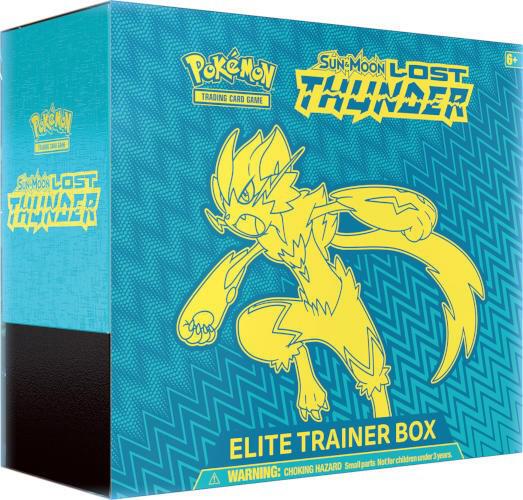 Lost Thunder Elite Trainer Box card from SM - Lost Thunder