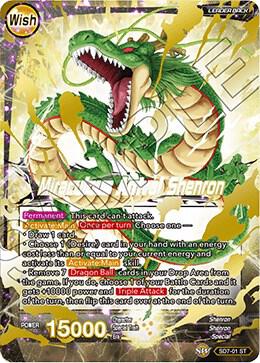 Dragon Ball // Miraculous Arrival Shenron SD7-01 card from Miraculous Revival