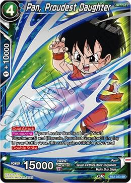 Pan, Proudest Daughter TB2-023 card from World Martial Arts Tournament