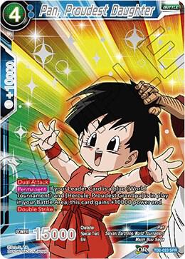 Pan, Proudest Daughter (SPR) TB2-023 card from World Martial Arts Tournament