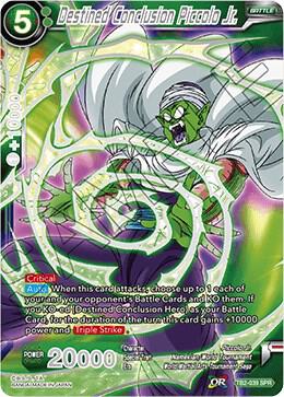 Destined Conclusion Piccolo Jr. (SPR) TB2-039 card from World Martial Arts Tournament