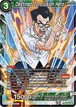 Destined Conclusion Hero TB2-045 card from World Martial Arts Tournament