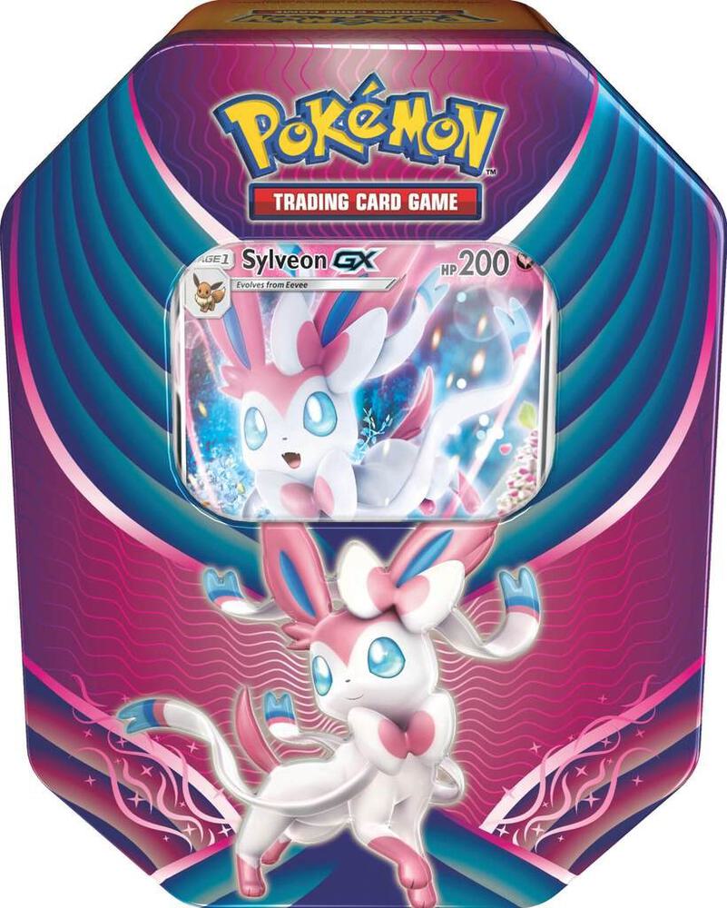 Evolution Celebration Tin [Sylveon GX] card from SM - Celestial Storm