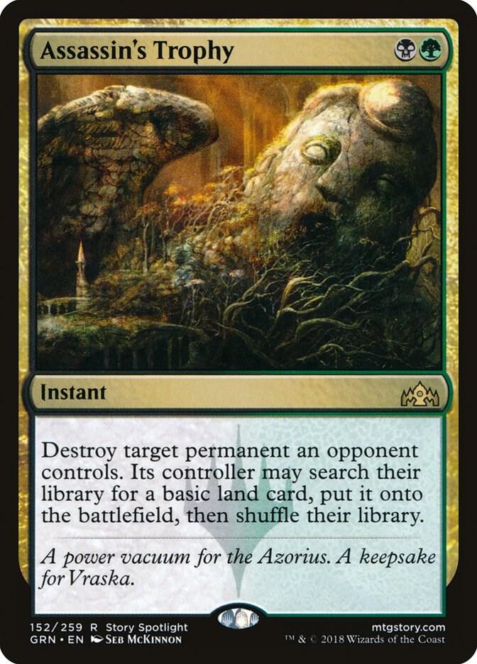 Assassin's Trophy 152 card from Guilds of Ravnica