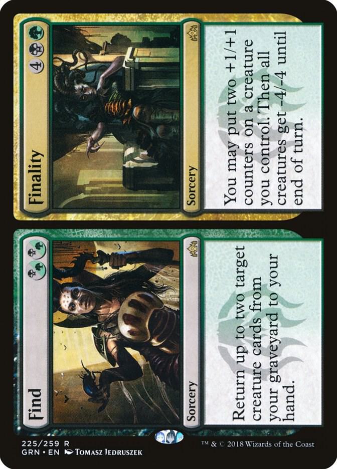 Find // Finality 225 card from Guilds of Ravnica